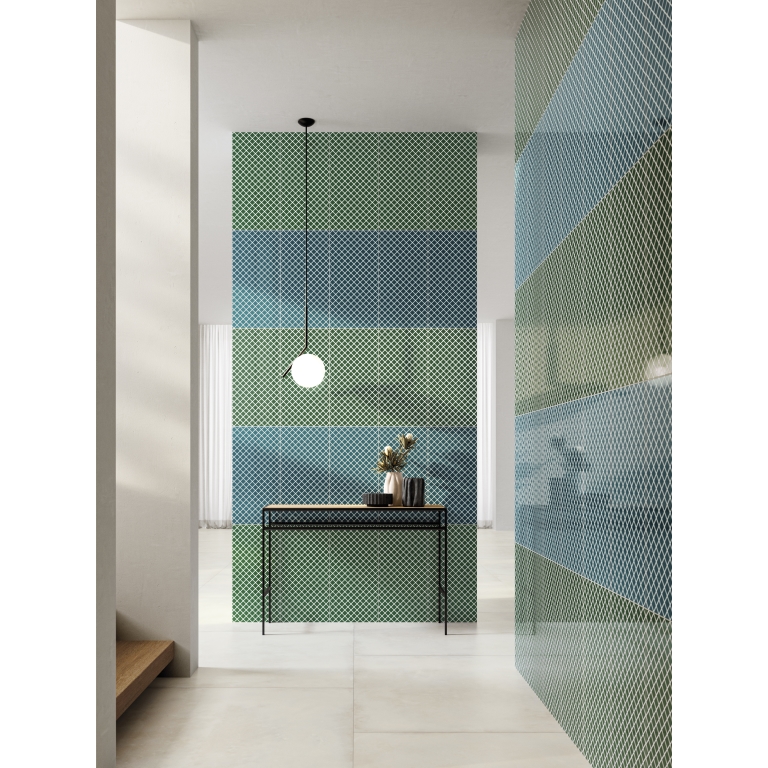 VECTORA - 12X24, BLUE, GLOSSY